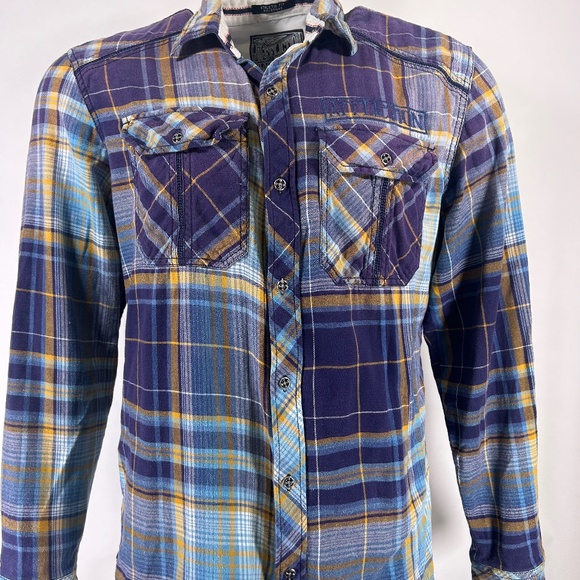 Affliction Black Premium Rebel Flannel